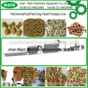 Automatic double Screw Dry Dog Food Extrusion Machinery made in China